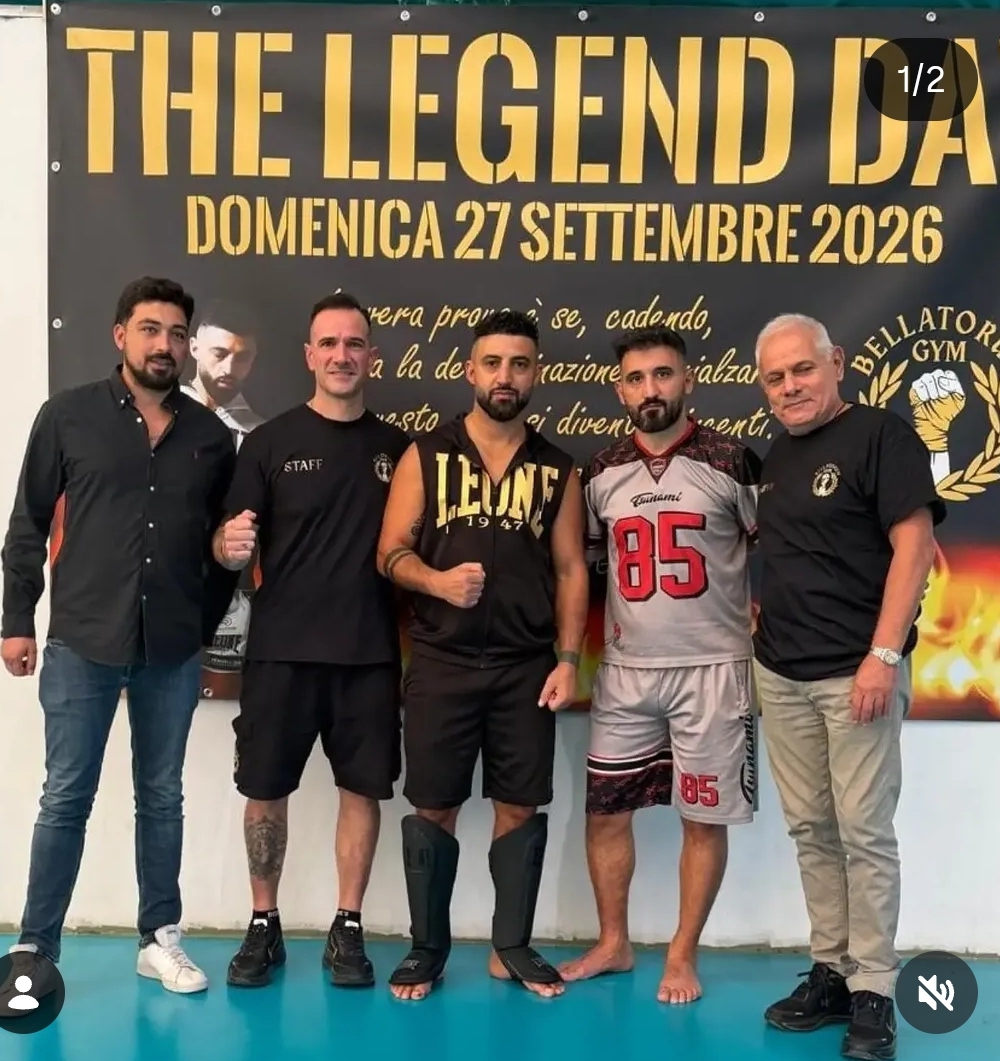 Atleti e maestri della Bellatorum Gym al Legend Day